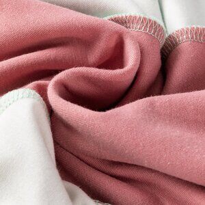 Colorblock Stitching Irregular Hem Long Sleeve Top Success
